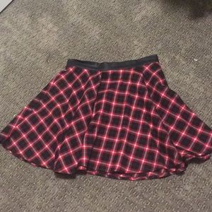 Forever 21 plaid skater skirt